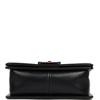 Chanel LED Small Boy Bag Black Lambskin Rainbow Hardware