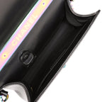 Chanel LED Small Boy Bag Black Lambskin Rainbow Hardware