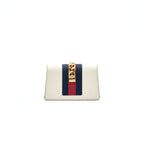 Gucci Sylvie Super mini Bag white with GHW
