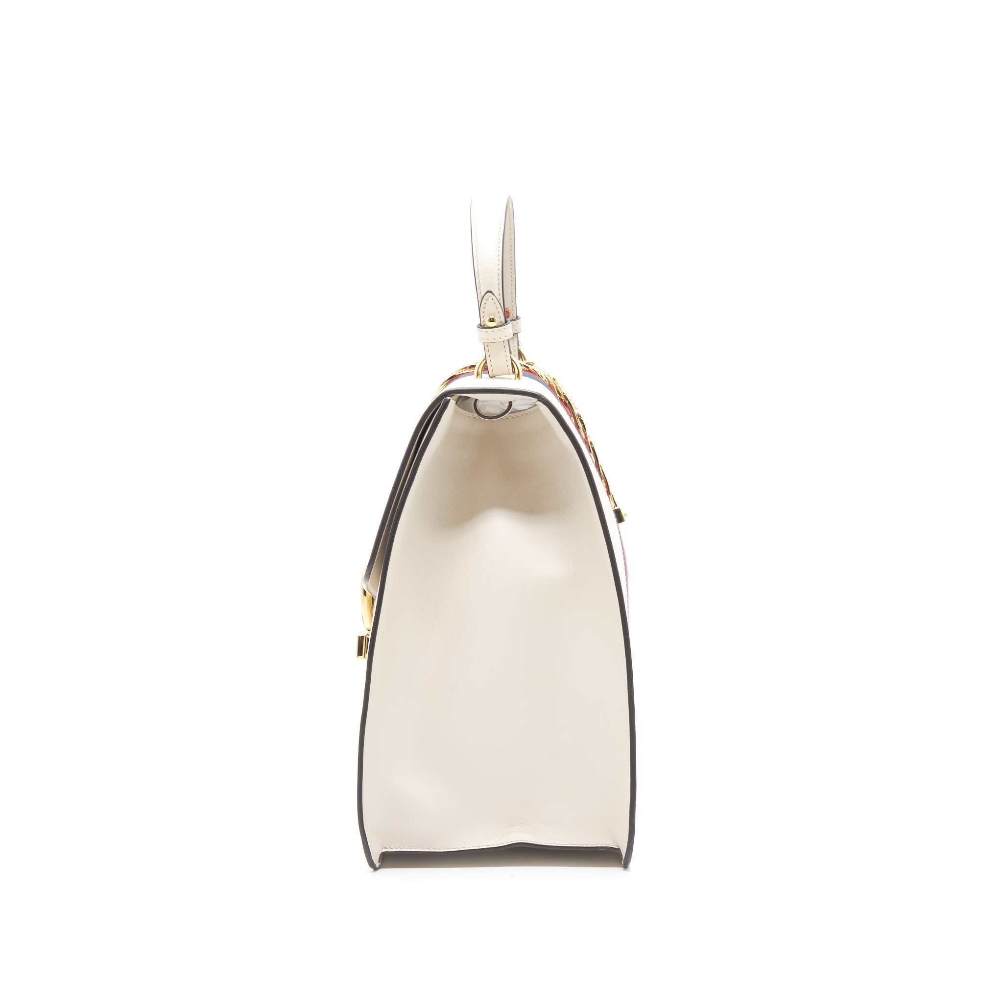 Gucci Sylvie Large tote bag white GHW