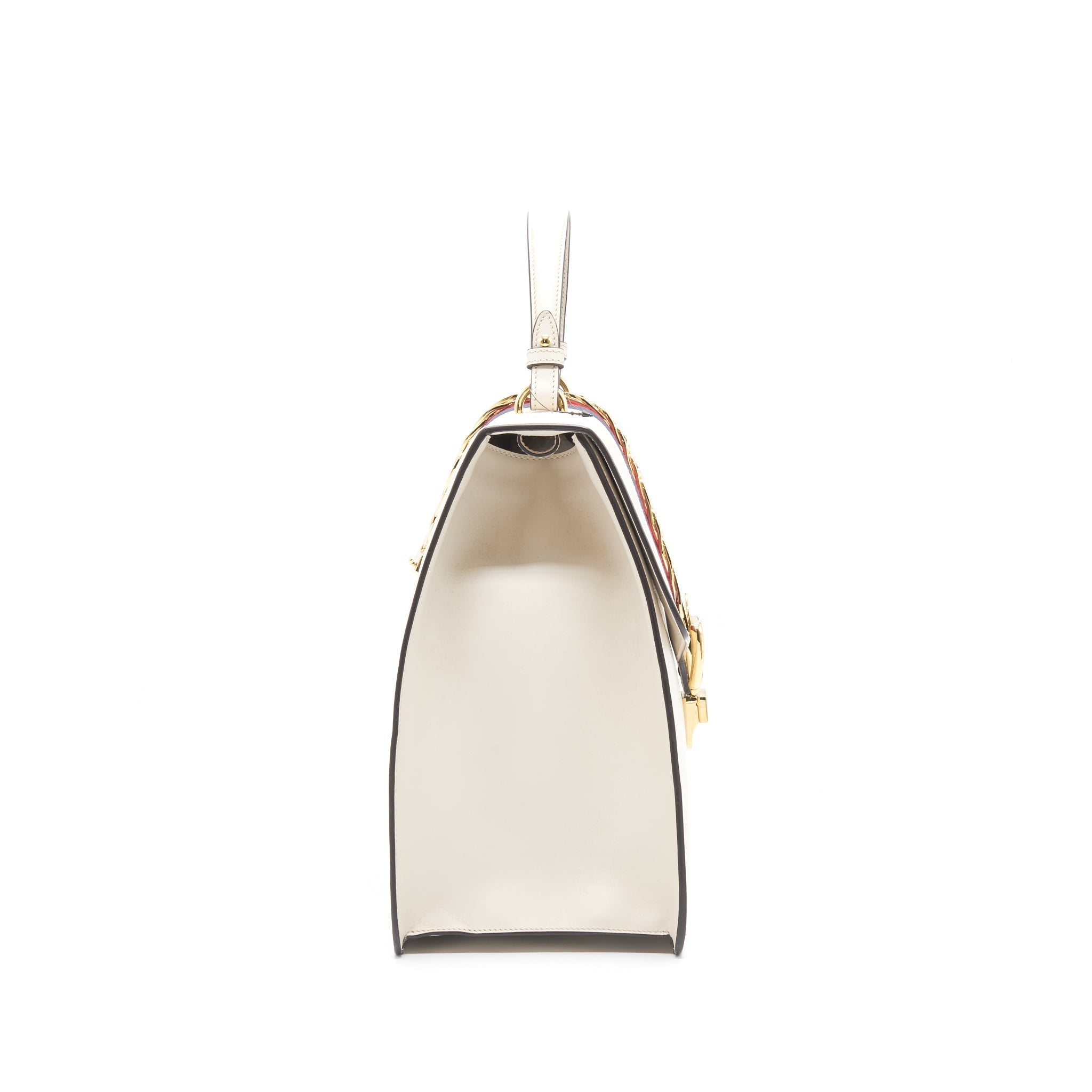 Gucci Sylvie Large tote bag white GHW