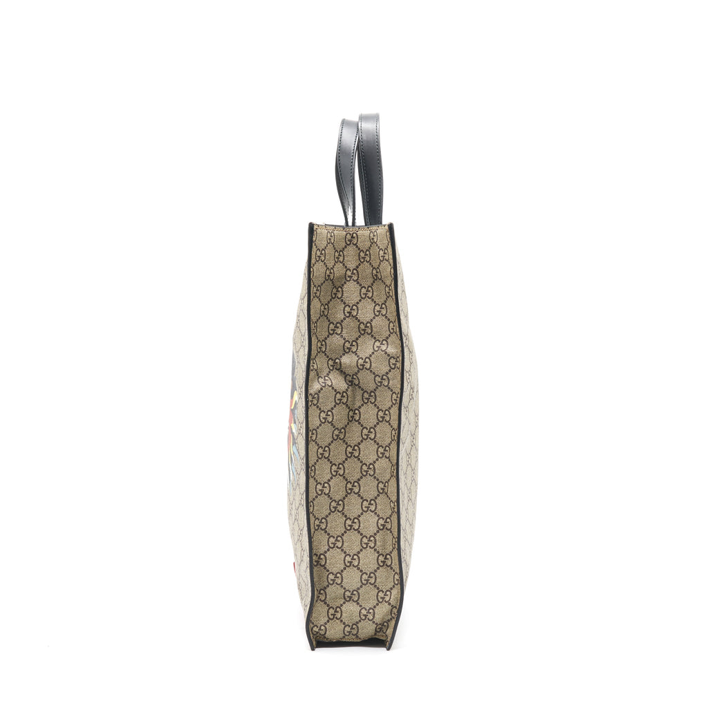 GUCCI Monogram Tigar LOVED Tote
