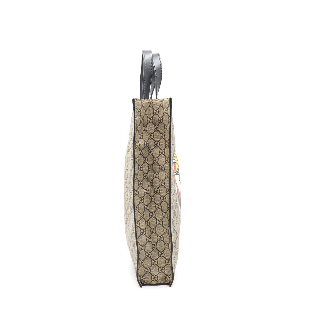 GUCCI Monogram Tigar LOVED Tote