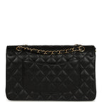 Chanel Medium Classic Double Flap Black Caviar Gold Hardware