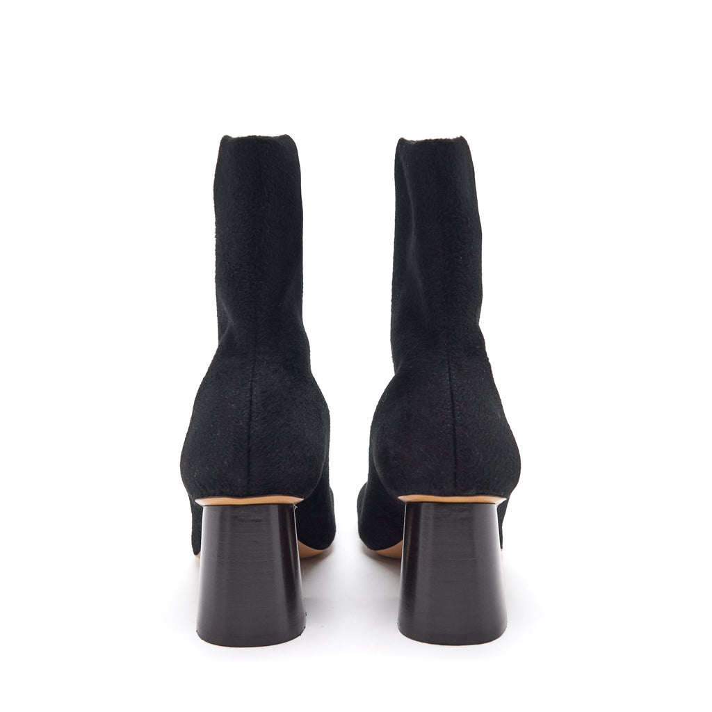 Celine Soft Ballerina Knit Sock Ankle Boot 36