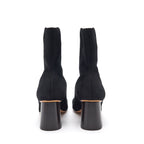 Celine Soft Ballerina Knit Sock Ankle Boot 36