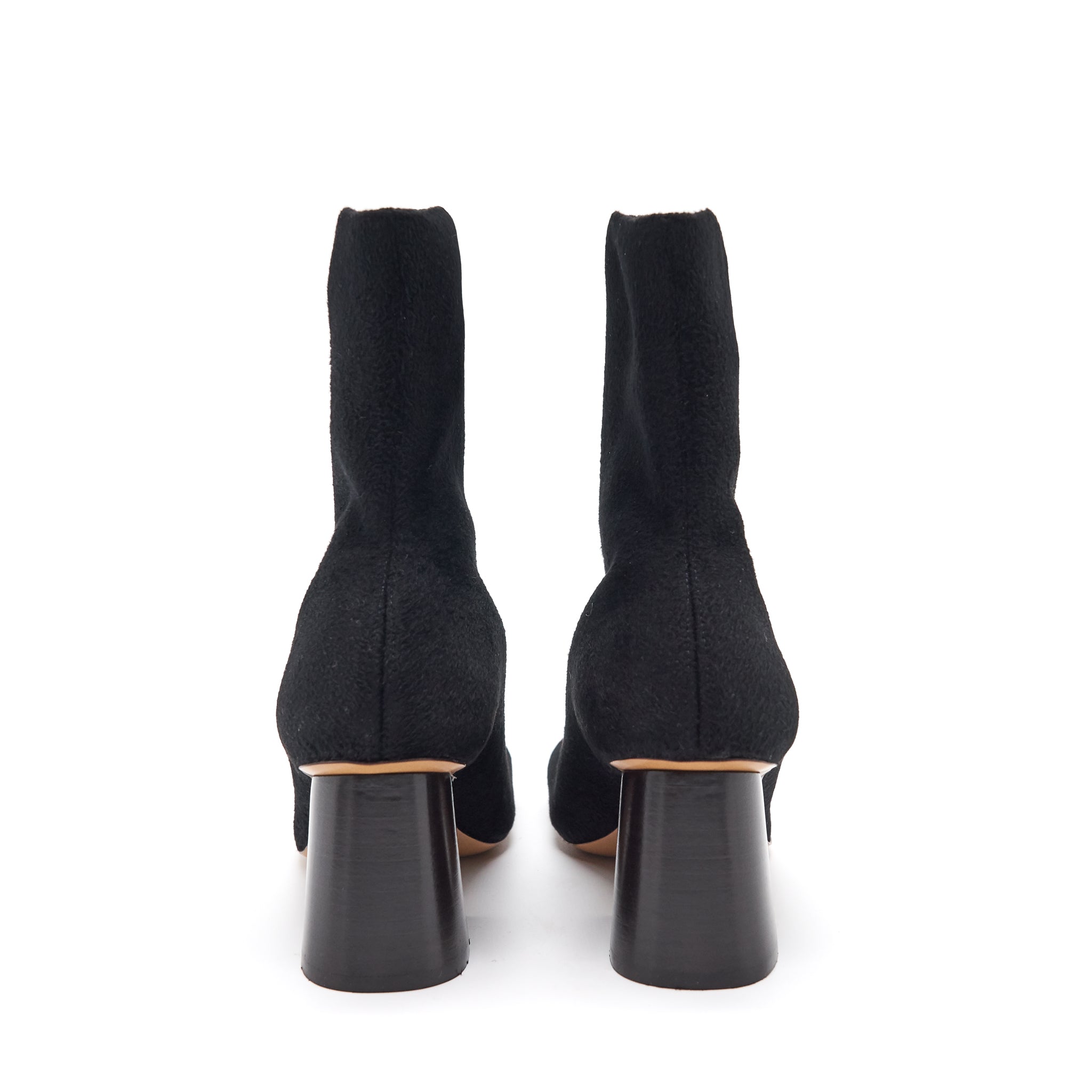 Celine Soft Ballerina Knit Sock Ankle Boot 36