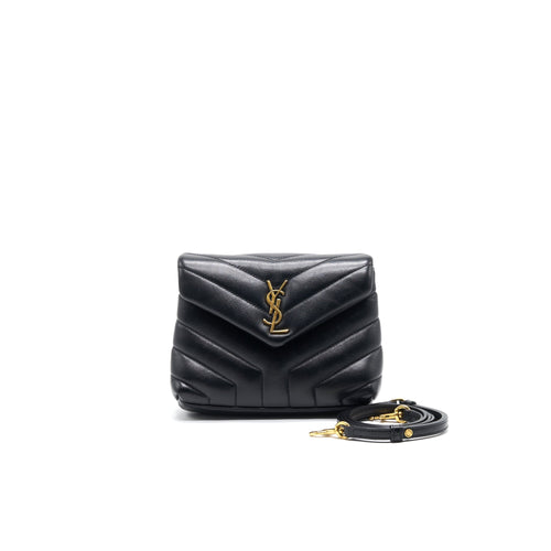 Saint Laurent/ YSL Mini Envelope Bag Black GHE