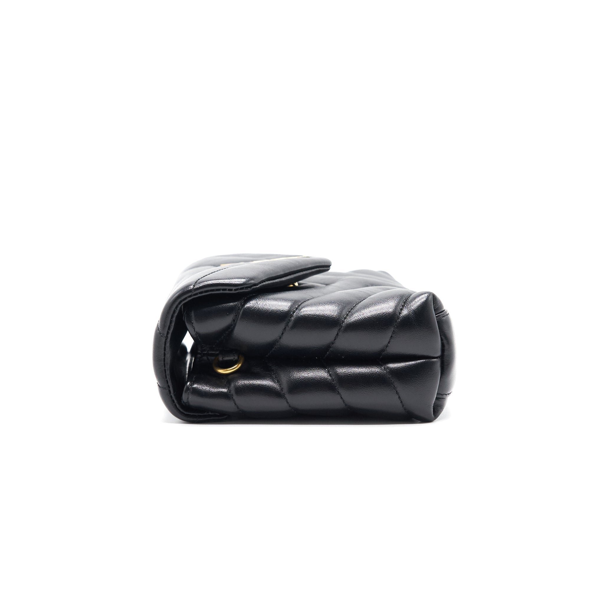 Saint Laurent/ YSL Mini Envelope Bag Black GHE
