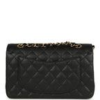 Chanel Small Classic Double Flap Bag Black Caviar Gold Hardware