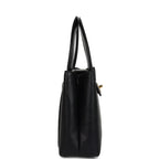 Vintage Chanel Large Kelly Black Caviar Gold Hardware