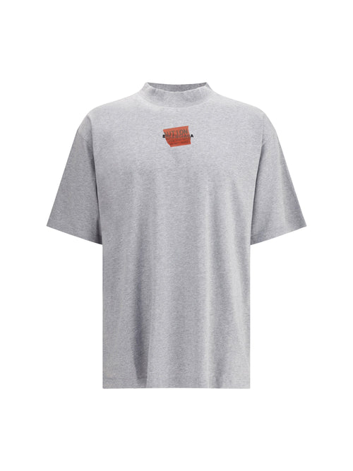 Balenciaga Men T-Shirt With Taped Balenciaga Back Motif