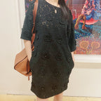 Chloe black laced dress TWS pop