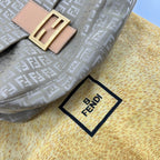 Fendi Zukka Mamma Baguette Shoulder Bag TWS