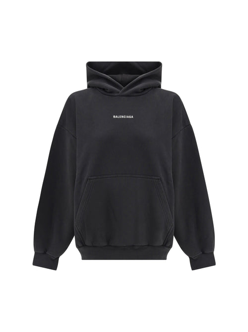 Balenciaga Women Logoed Hoodie