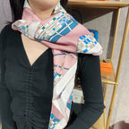 Hermes silk scarf