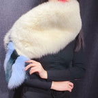 Fendi fox fur scarf