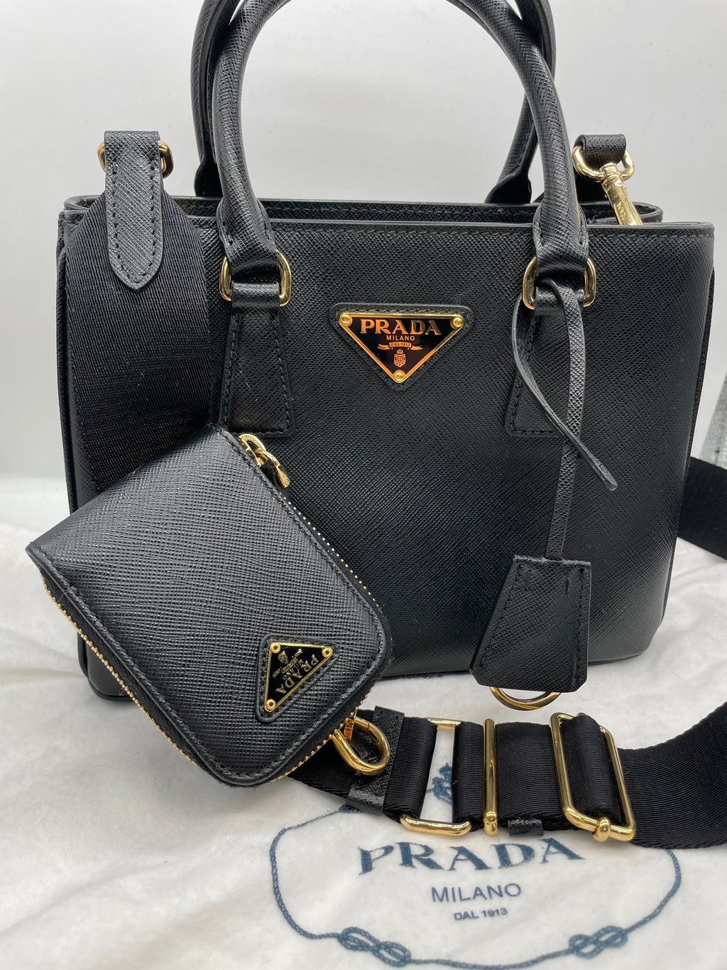 Black Ladies Prada Bag