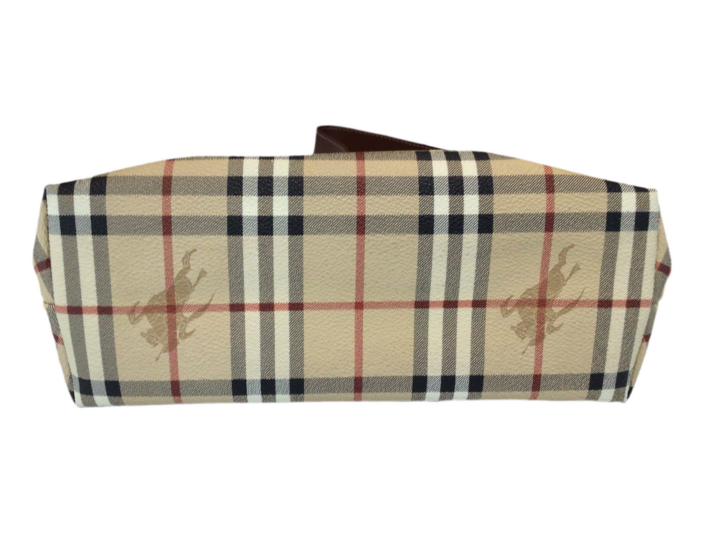 Burberry Tartan Top-Handle Handbag