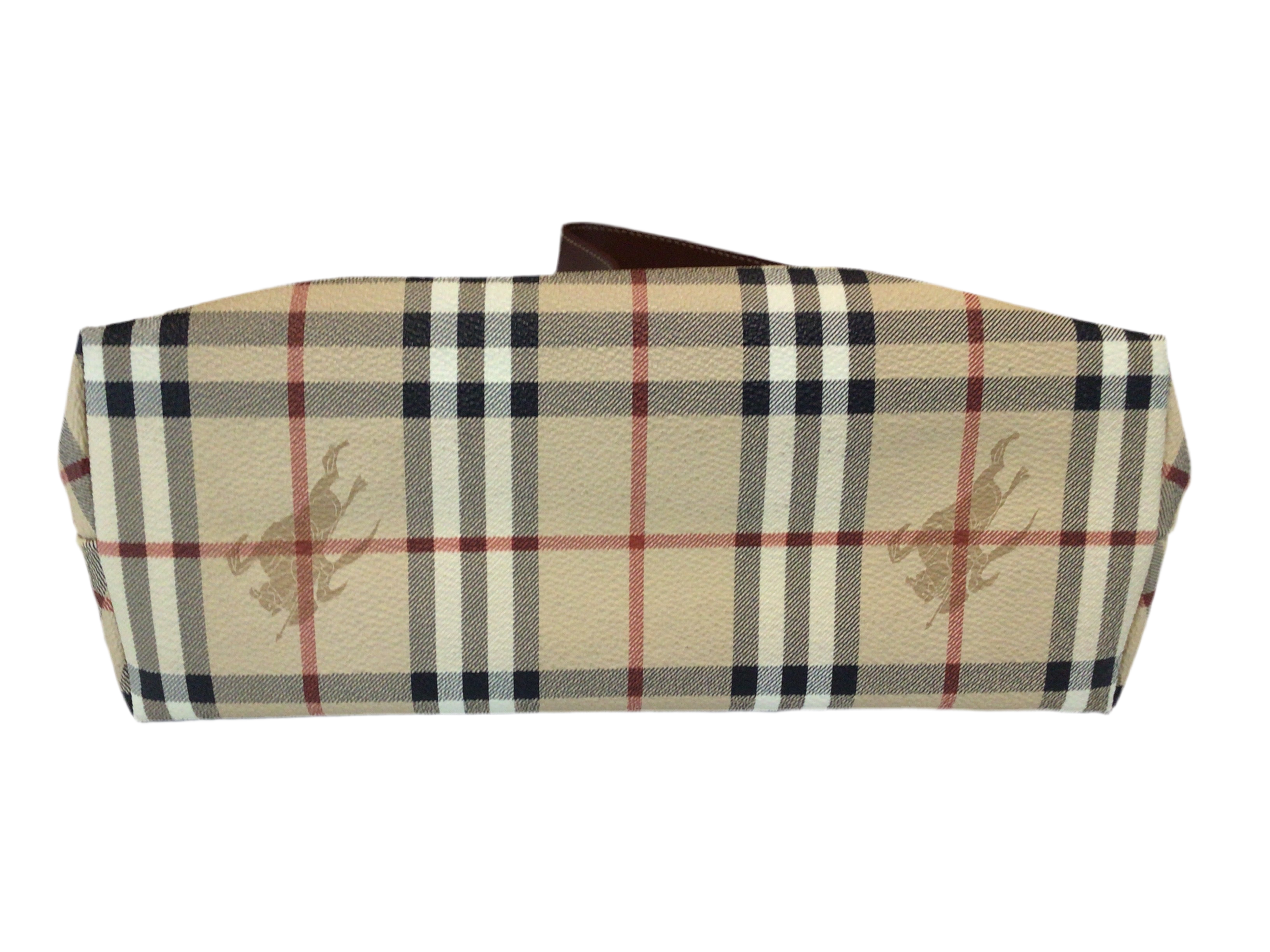Burberry Tartan Top-Handle Handbag