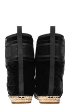 CHRISTIAN DIOR Chez Moi Granville Boots Velvet Black