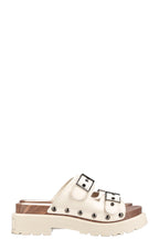 CHRISTIAN DIOR Diorquake Strap Sandal White