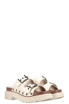 CHRISTIAN DIOR Diorquake Strap Sandal White