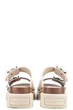 CHRISTIAN DIOR Diorquake Strap Sandal White