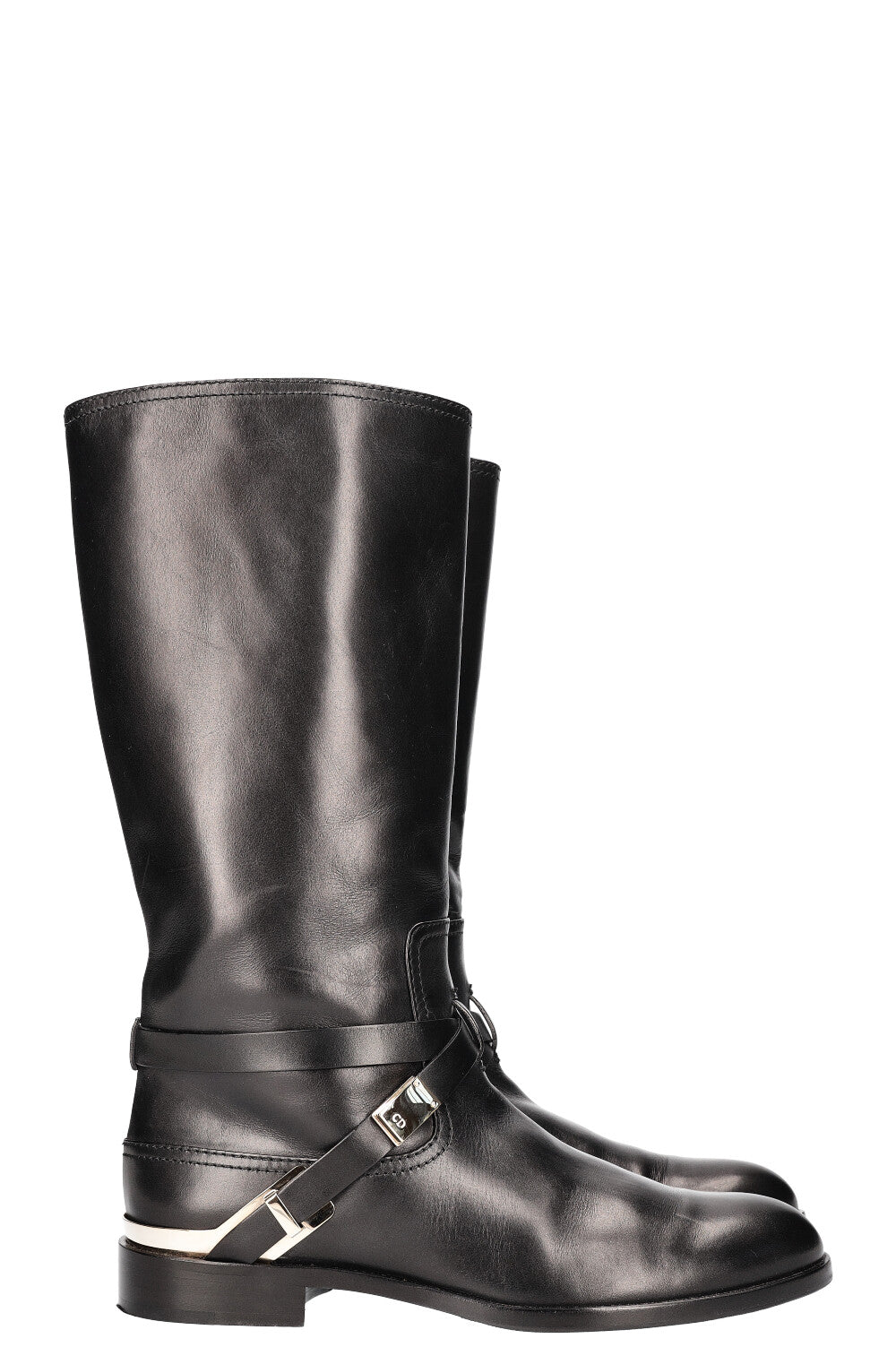 CHRISTIAN DIOR Boots Equestrian Black