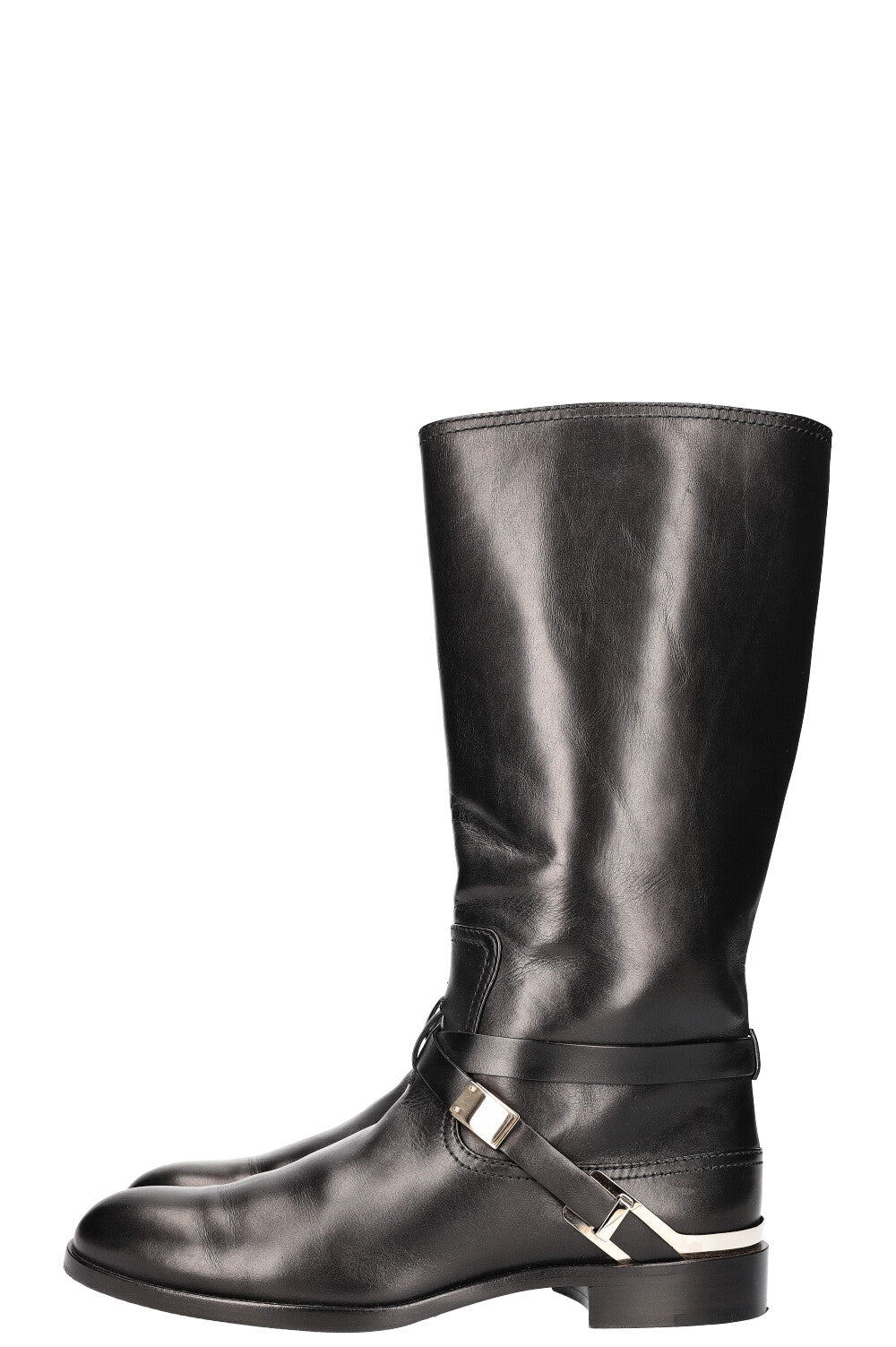 CHRISTIAN DIOR Boots Equestrian Black