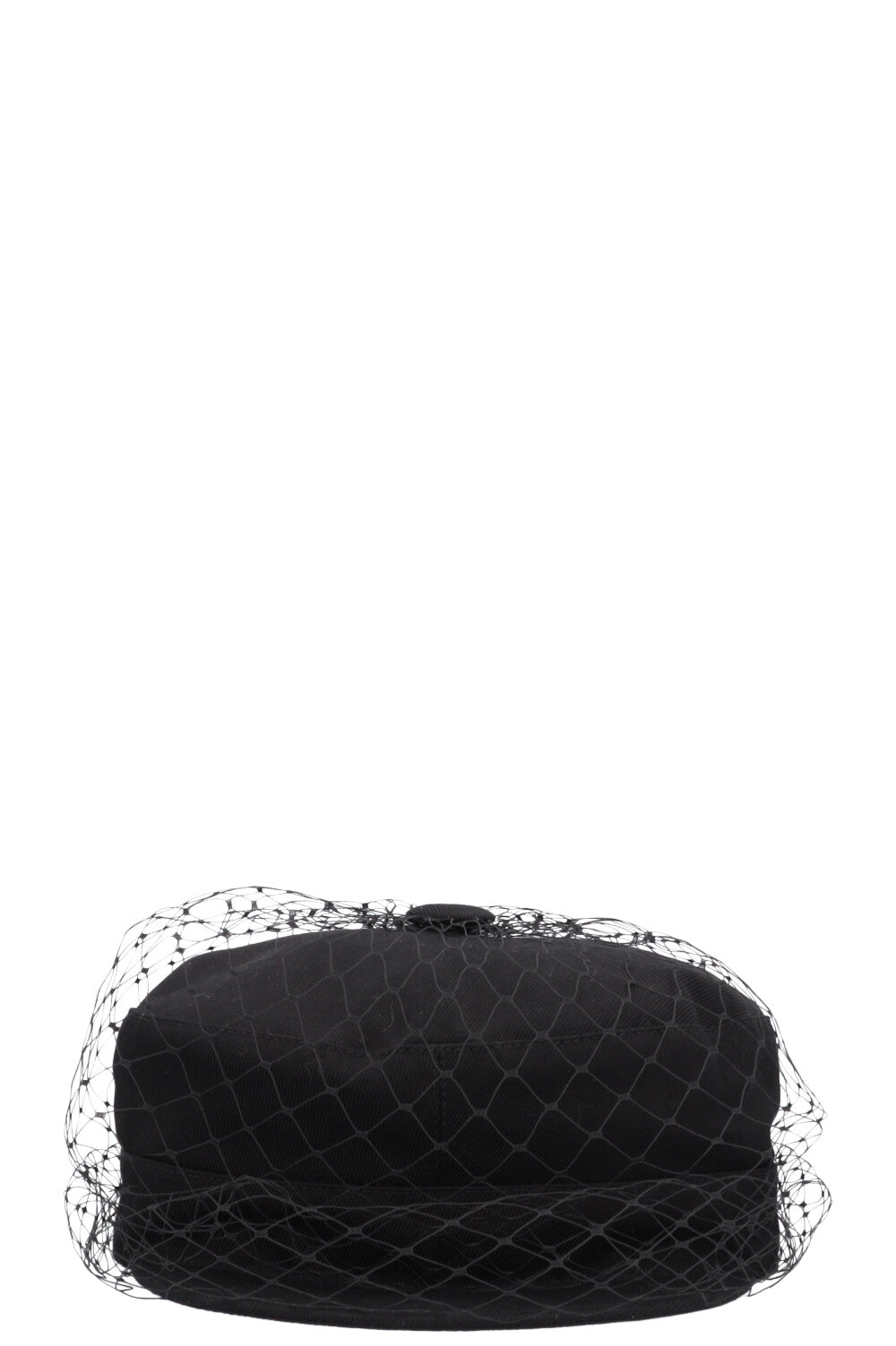 CHRISTIAN DIOR Newsboy Veil Hat