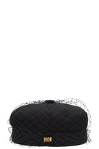 CHRISTIAN DIOR Newsboy Veil Hat