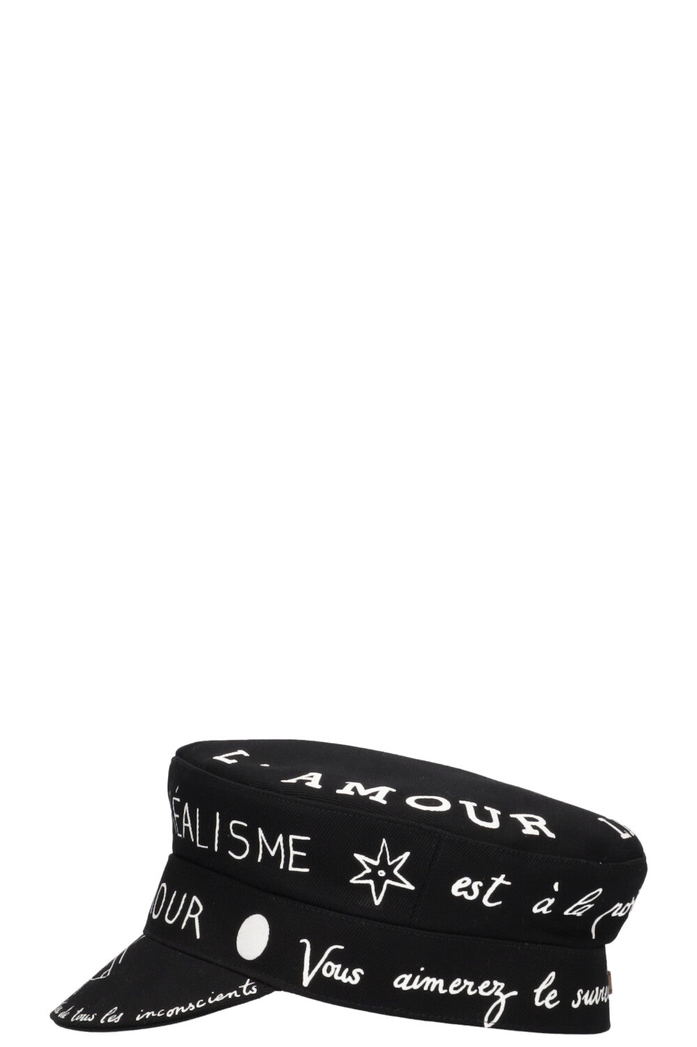 CHRISTIAN DIOR L'Amour Hat Black