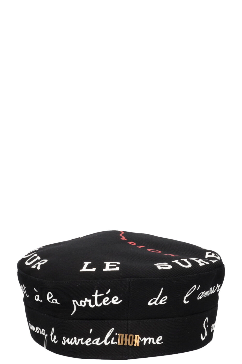 CHRISTIAN DIOR L'Amour Hat Black