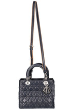 CHRISTIAN DIOR Lady Dior Medium Navy