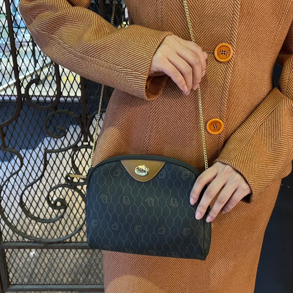 Dior honeycomb shoulder bag