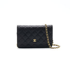 Chanel Wallet on Chain Cavier Black with GHW