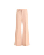 Chloe Wide Leg Wool Trousers Women Multicolor Pants