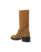 Chloe Betty Suede Mid-Calf Boots Women Brown