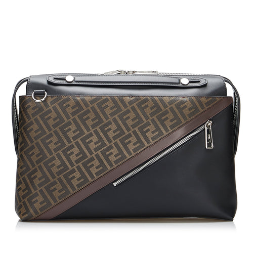Fendi By the Way Briefcase Zucca Canvas