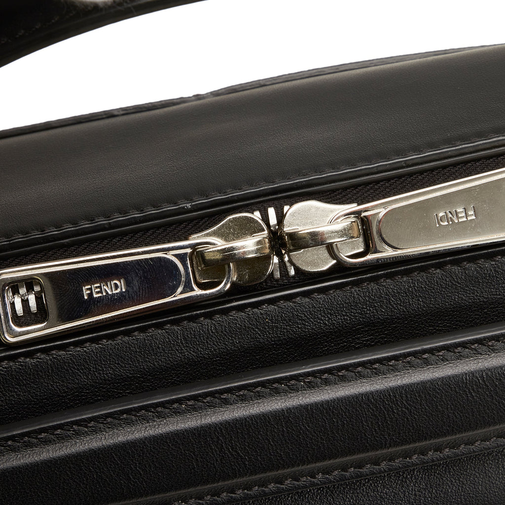 Fendi By the Way Briefcase Zucca Canvas