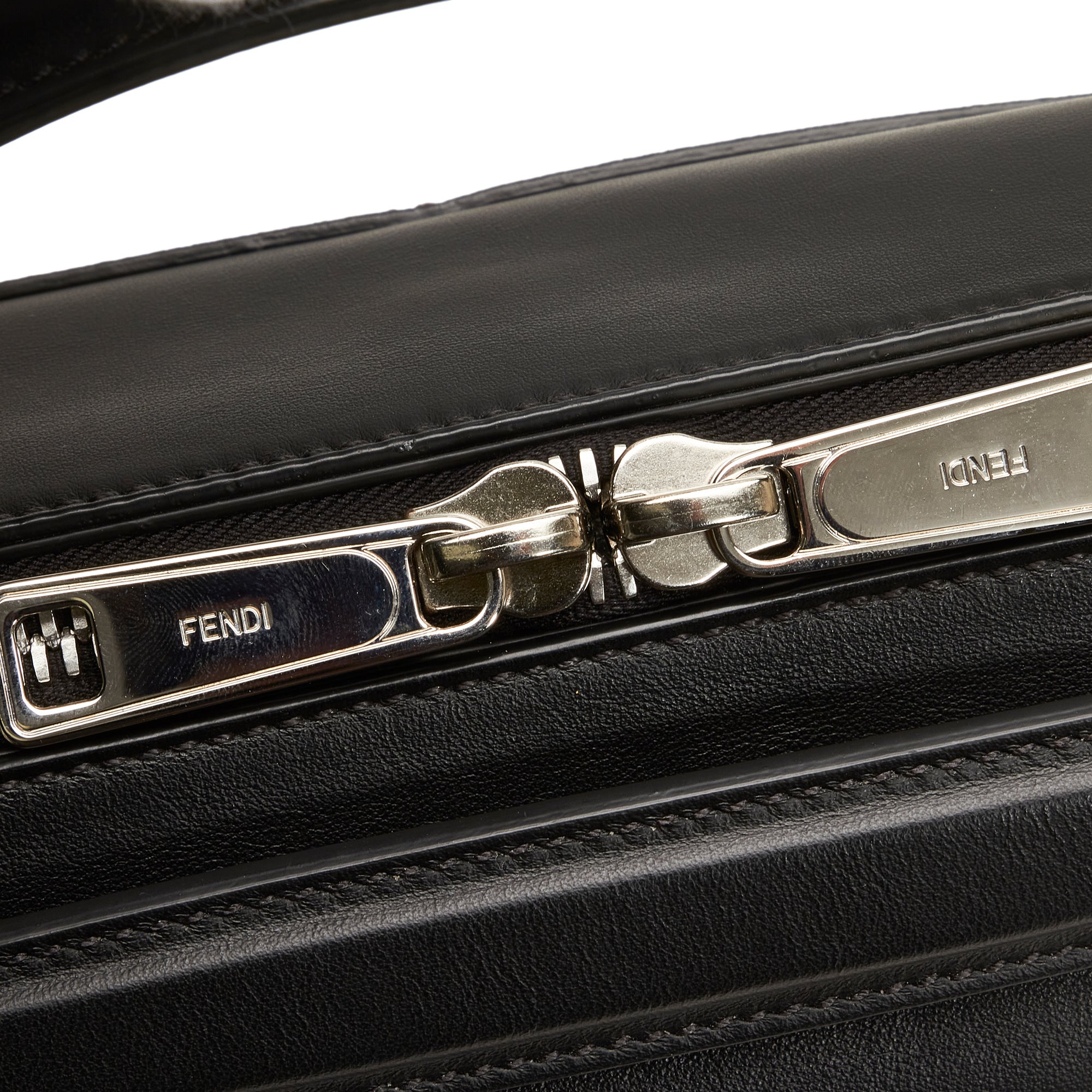 Fendi By the Way Briefcase Zucca Canvas