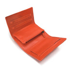 BOTTEGA VENETA Red Intrecciato Leather Wallet