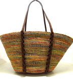 PRADA - Multi Raffia Tote Bag