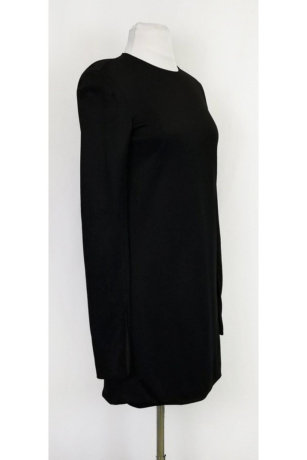 Celine - Black Long Sleeve Shift Dress Sz 4