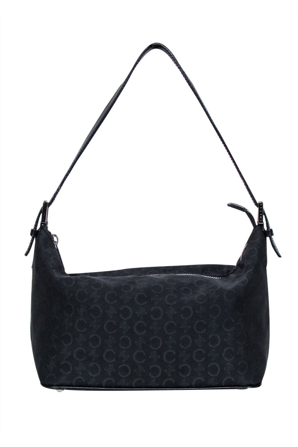Celine - Black Monogram "C" Shoulder Bag