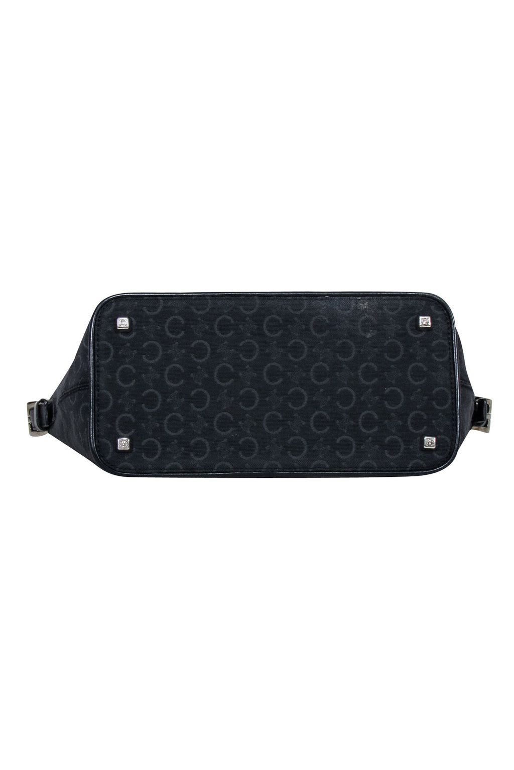 Celine - Black Monogram "C" Shoulder Bag