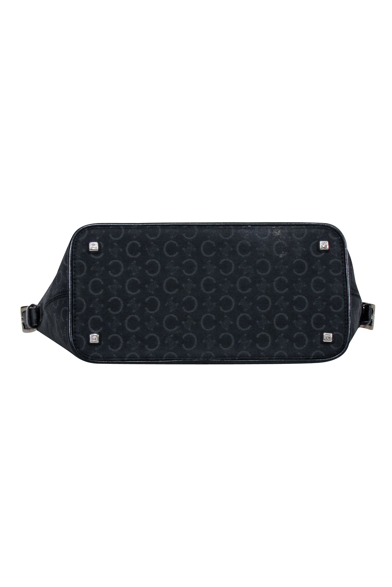 Celine - Black Monogram "C" Shoulder Bag