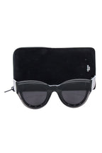 Celine - Black Rounded Cat-Eye Sunglasses