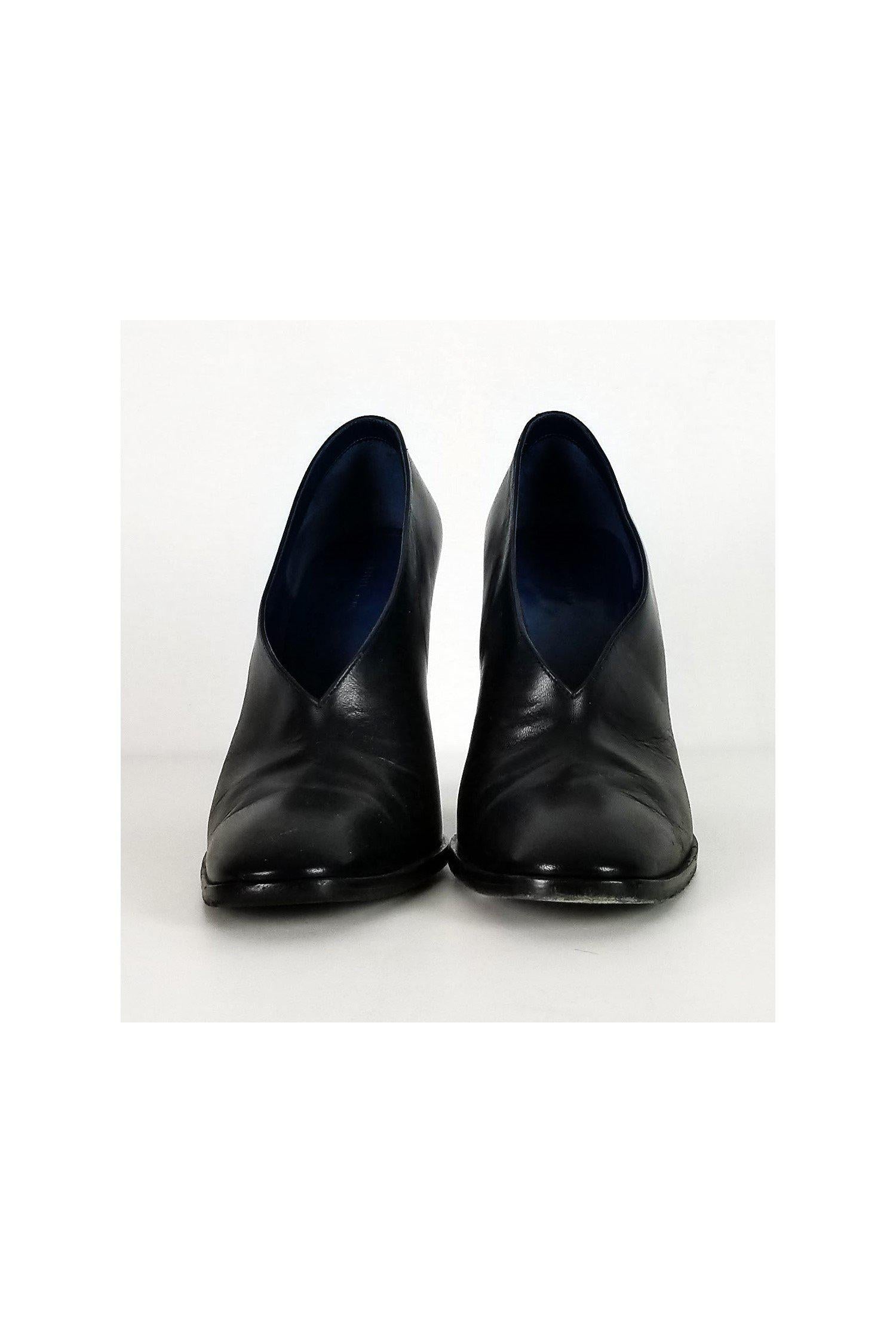Celine - Black Slip On Heels Sz 9